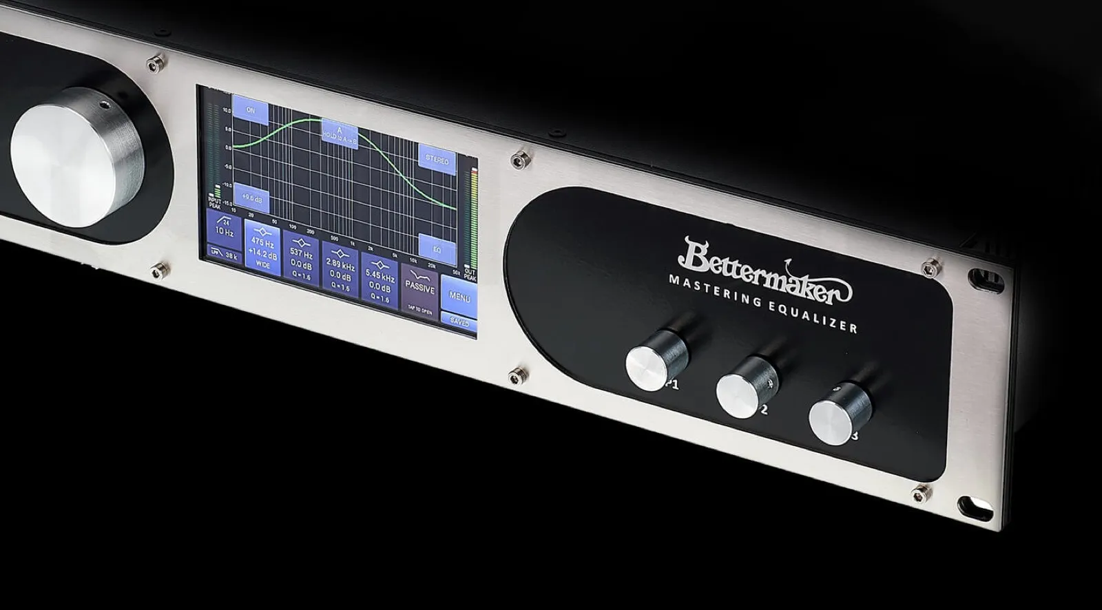 Bettermaker Mastering Equaliser used for audio mastering